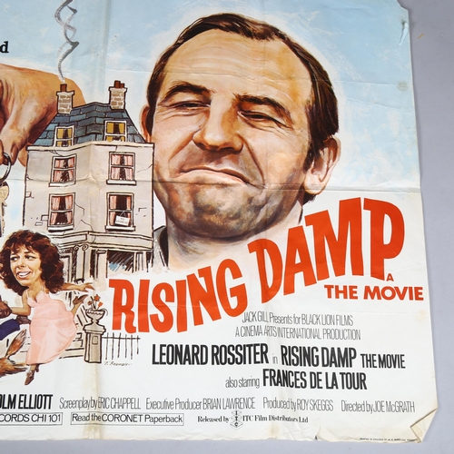 1021 - British Film Quad Movie Poster, Rising Damp, 1980, 30 x 40
