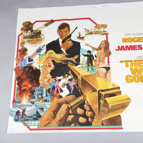 1027 - British Quad film poster - James Bond - The Man With the Golden Gun, 30