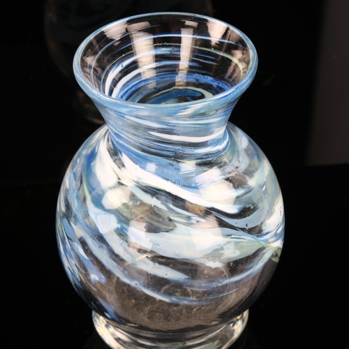 1164 - Muller Freres Studio glass vase, height 12cm