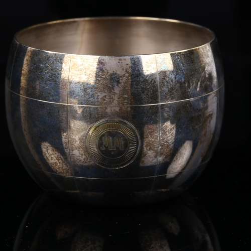 506 - ANGELA CUMMINGS - a sterling silver Luxury Collection Signature Cup, made in commemoration of the Mi... 