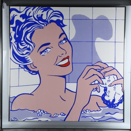 2001 - Roy Lichtenstein (1923 - 1997), Woman In Bath (1963), colour serigraph/screen print, unsigned, numbe... 