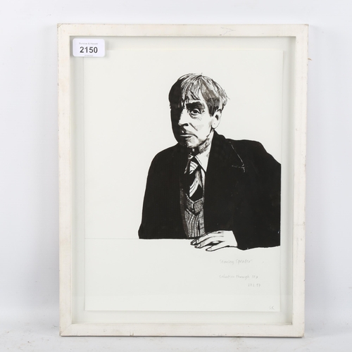 2150 - Monochrome ink/watercolour, Stanley Spencer, Salvation Through Sex 27.2.97, initialled SR, sheet 32c... 