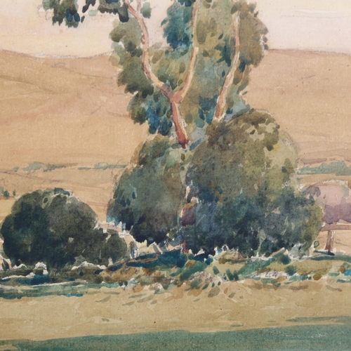 2197 - Maurice Canning Wilks, watercolour, from Glen Gormley Co Antrim, signed, 21cm x 28cm, framed