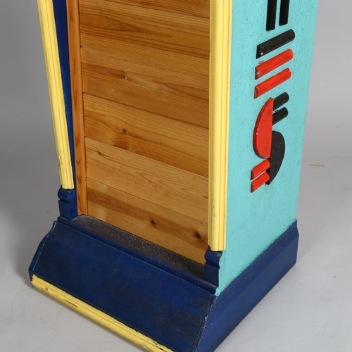 1006 - Genco (US) Hoops upright amusement arcade machine circa 1950s, operating on an old penny, painted wo... 