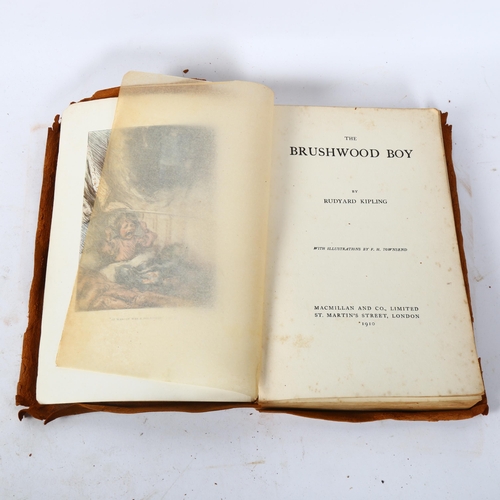 182 - The Brushwood Boy, by Rudyard Kipling, 1910, illustrations by F H Townsend, first illustrated editio... 