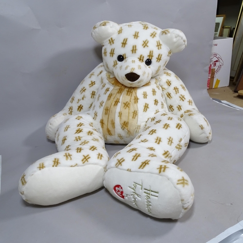 194 - A large Ty 'Stardust' jumbo teddy bear height 64