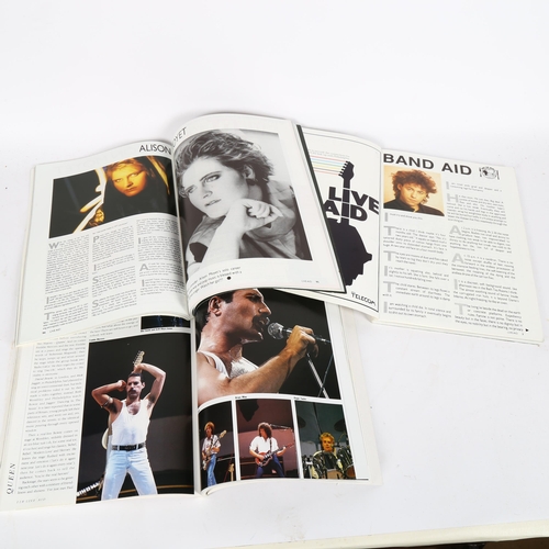 99 - 2 Live Aid official programmes, from the world famous event of July 13th 1985, and 