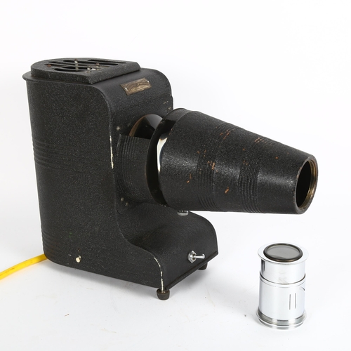 305 - A Johnson diascope projector in wooden box