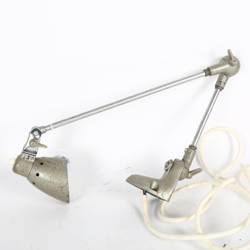 325 - A Vintage ELTE PL800 metal anglepoise type desk lamp