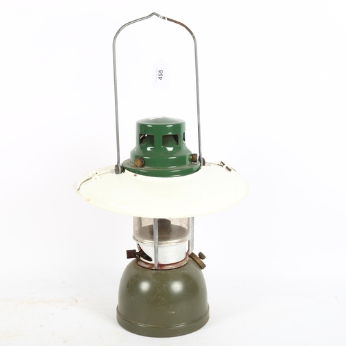 455 - Bialaddin paraffin lamp model 305, with instructions