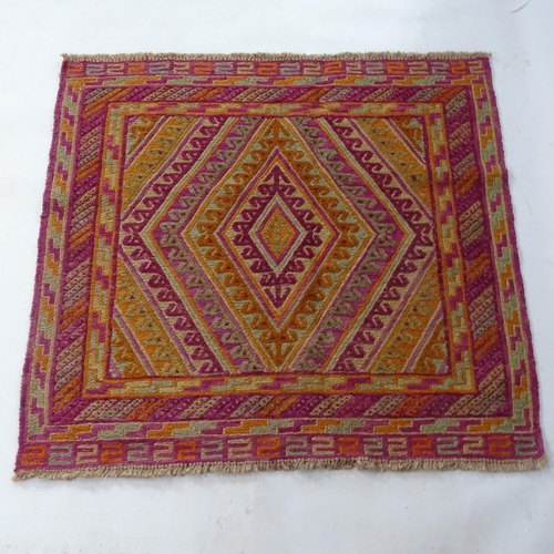 A Meshwani Gazak rug, 116cm x 120cm