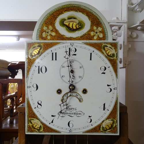 2628 - HOWES, WYMOUNDHAM - 8-day longcase clock, with 12