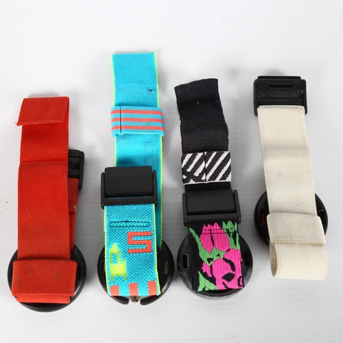 1581 - Four 1980s' Swatch POP watches, in case