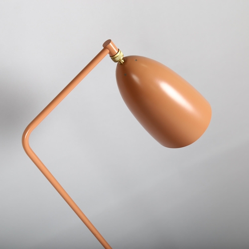 1621 - GRETA GROSSMAN, a Grasshoppa floor lamp with articulated shade, a 1947 design officially reissued by... 