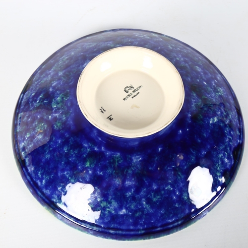 1634 - JANICE TCHALENKO for Poole pottery, a limited edition bowl on raised foot, in original box, dia 27cm