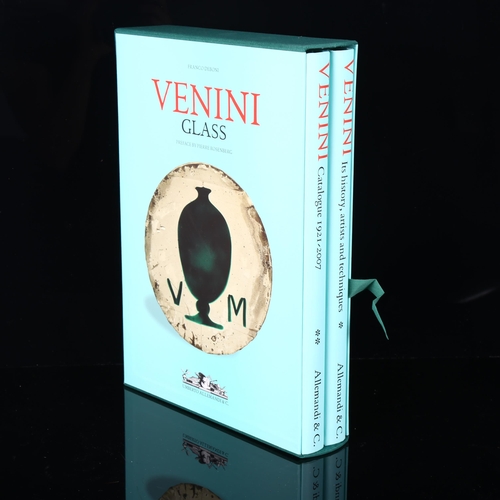 1637 - I Vetri Venini: Venini Glass (2 Vol in Slipcase) Hardcover, Catalogue Raisonne of Venini, in origina... 