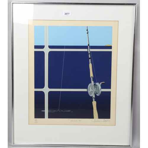 2077 - Michael Potter (born 1951), colour print, Cruising Too, signed in pencil, from an edition of 200 cop... 