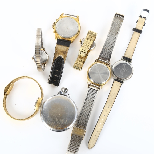 71 - Various watches, including Pulsar quartz, Sekonda etc