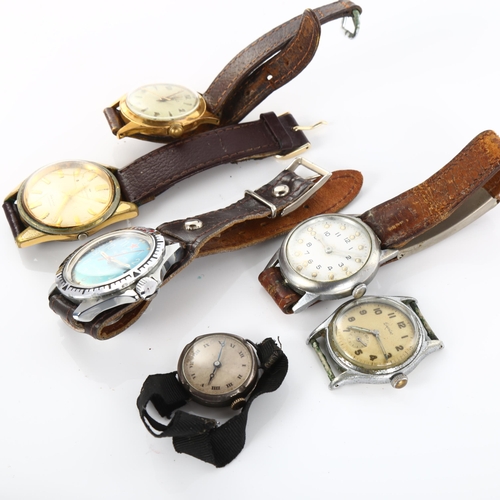 36 - Various wristwatches, including Seiko Sportsmatic, Vostok Komandirskie etc