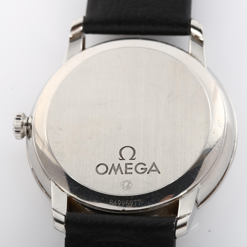 9 - OMEGA - a stainless steel De Ville Co-Axial chronometer automatic wristwatch, ref. 168.2082, circa 2... 