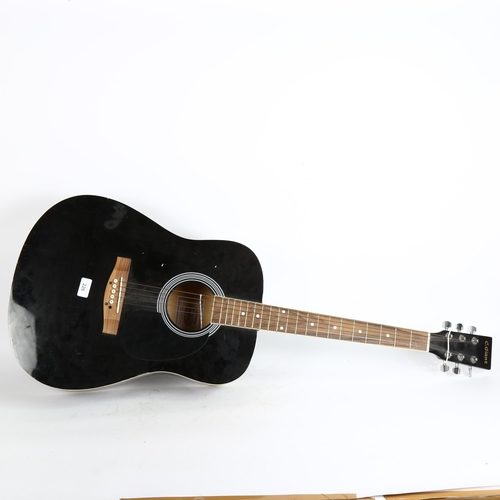 226 - A black C Giant 41' Western acoustic guitar