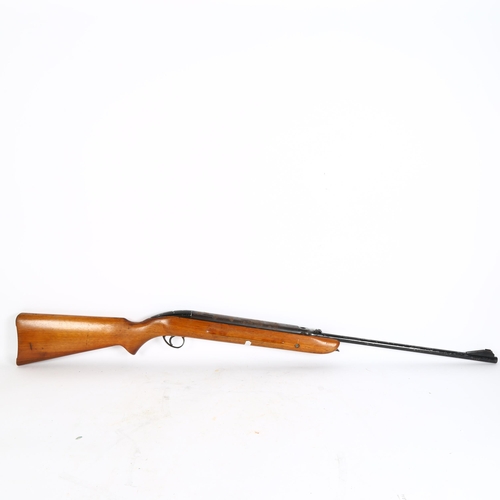 304 - A BSA .22 calibre air rifle, length 110cm