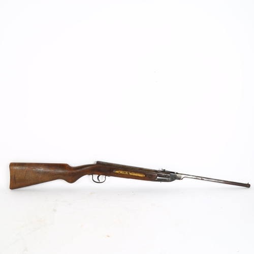 306 - A Diana .22 calibre air rifle, German, length 93cm