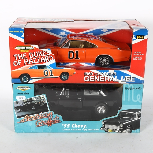 AMERICAN MUSCLE 1/18スケール '55 Chevy