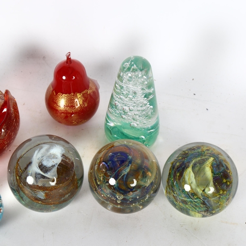 546 - Caithness, Murano and other glass paperweights etc