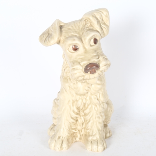 551 - Sylvac beige Terrier, 1580, 28cm