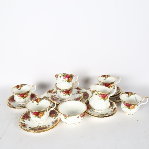 554 - Royal Albert Old Country Roses tea service, no. 555