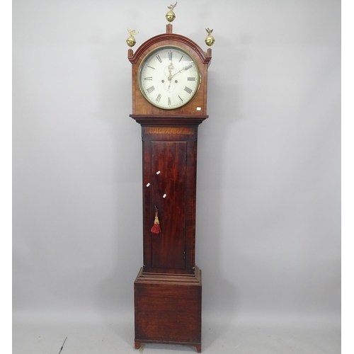 2003 - An 18th century 30-hour longcase clock, a 14