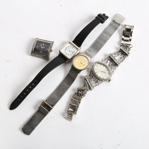 1049 - 4 various wristwatches, including Skagen