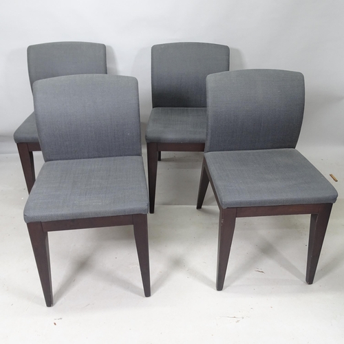 2252 - A set of 4 Pininfarina Sit chairs by Reflex Angelo, Italy, with mirror-finished back and maker's mar... 