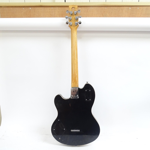 251 - Burns Hayman 2020 1974 black electric guitar, serial no. 5729