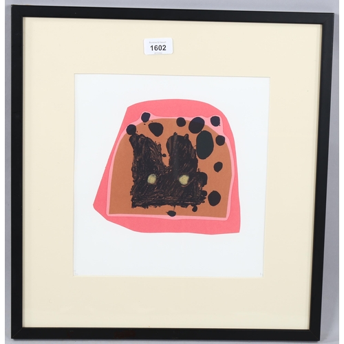 1602 - Matthew Hilton (1948), screenprint on paper, Abstract - Jugs, initialled and numbered in pencil, Ed.... 