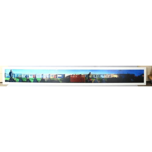 1651 - Large limited edition panoramic photographic print on board, 38cm x 305cm (10' long)