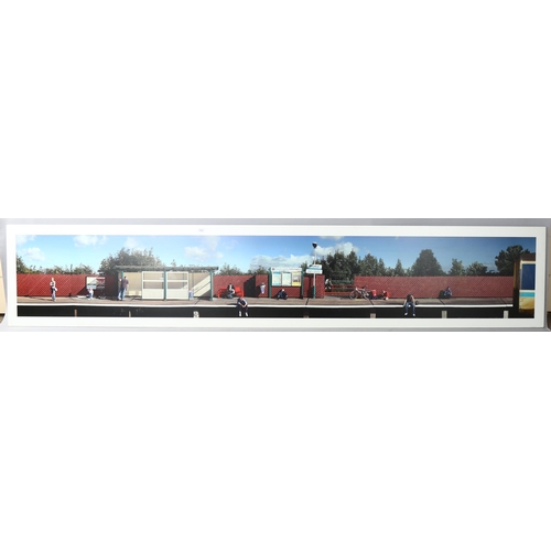 1652 - Large limited edition panoramic photographic print on board, 50cm x 264cm (8' 8