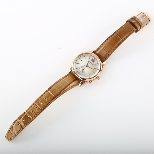 22 - LINKS OF LONDON - a lady's rose gold plated stainless steel Regent quartz wristwatch, ref. 6010.1464... 