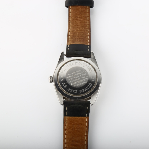 6 - TUDOR - a Vintage stainless steel Oyster-Prince automatic wristwatch, ref. 7995, circa 1960, silvere... 