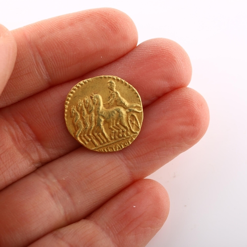 275 - A replica Kyrenaika, Kyrene, gold stater, diameter 17.2mm, 4g