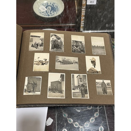 1042 - MILITARY INTEREST - photograph album dated 1914 - 1916 containing portrait group photos from the Ess... 