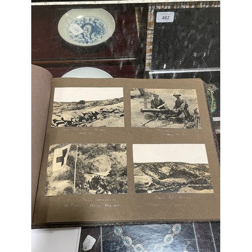 1042 - MILITARY INTEREST - photograph album dated 1914 - 1916 containing portrait group photos from the Ess... 