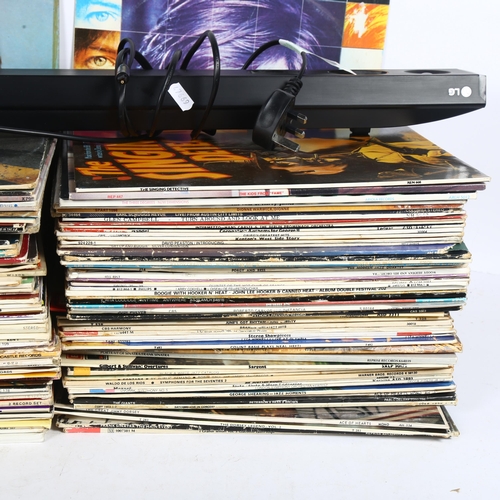 285 - A quantity of vinyl LPs, including David Bowie, Kid Creole and The Coconuts, and various jazz artist... 