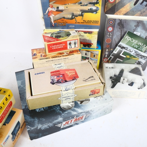 619 - A quantity of Corgi Classics, Vanguards, Atlas Editions etc diecast vehicles, all boxed, including C... 