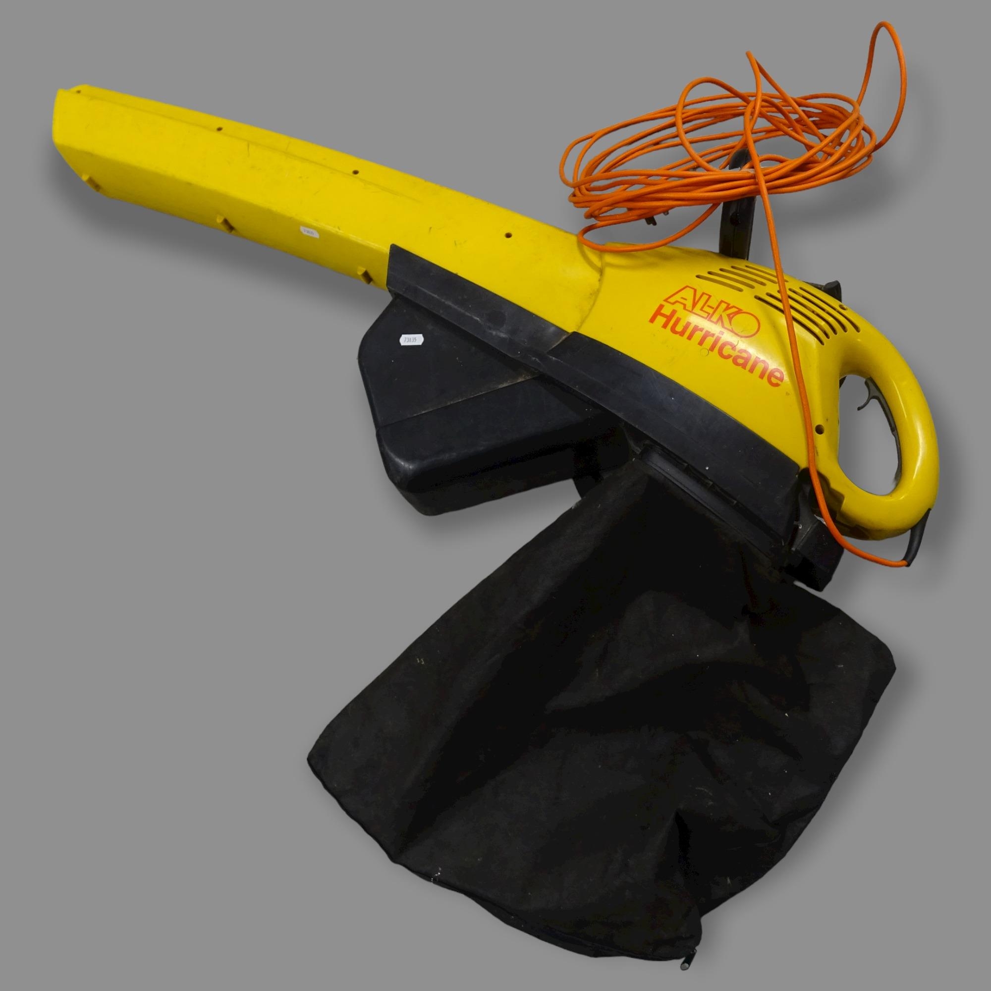 An Al Ko Hurricane leaf blower L115cm