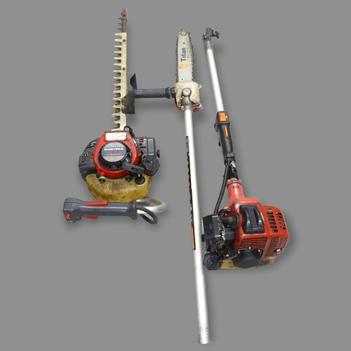 2686 - A Kawasaki KHS750A hedge trimmer, and another (2)