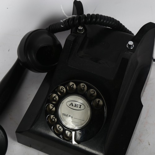 261 - A Vintage Bakelite telephone