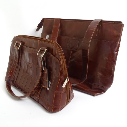 683 - A mulberry handbag, and a Rowallen handbag (2)