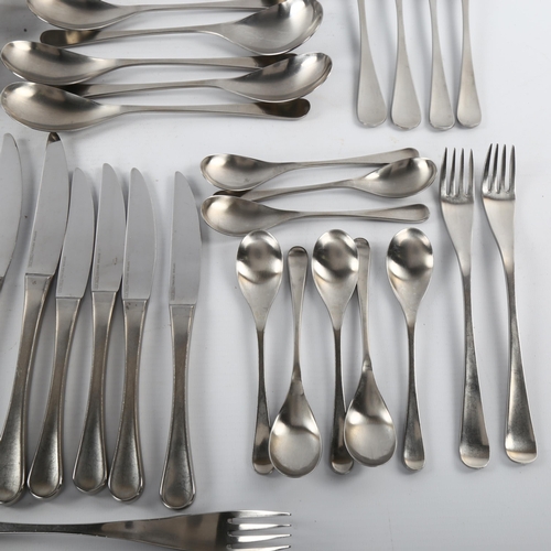 5 - ROBERT WELCH for Old Hall, 58 piece set of Alveston stainless steel cutlery, sets of 8 and two servi... 